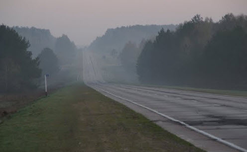 Трасса М3 Украина, утро, как доехать до Симферополя