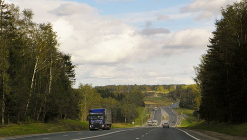 Трасса М1, карта трассы М1