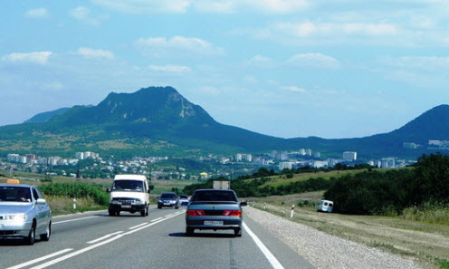 Трасса М29, карта трассы М29 Кавказ