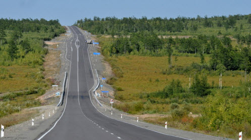 Трасса М58 Амур, карта трассы М58