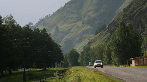 Трасса м 52, Чуйский тракт, горная дорога р256
