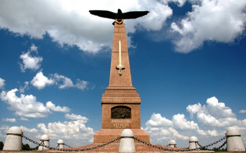 Трасса А100, памятник Кутузову Трасса а100, памятник Кутузову, бородино