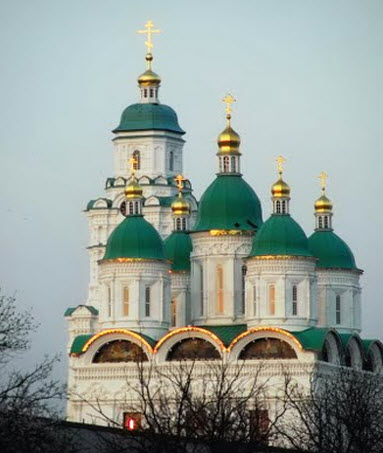 Трасса А340, Успенский Собор, Астрахань Трасса А340, Успенский Собор, Астрахань