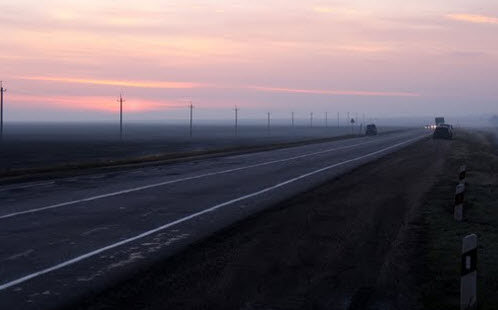 Трасса М6 Каспий, михайловский район, карта трассы М6