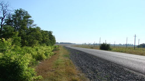 Трасса М23, дорога от Ростова до Одессы