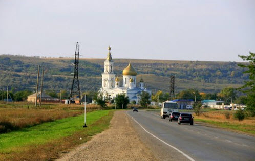 Трасса Р269, Храм село Московское Трасса Р269, Храм село Московское