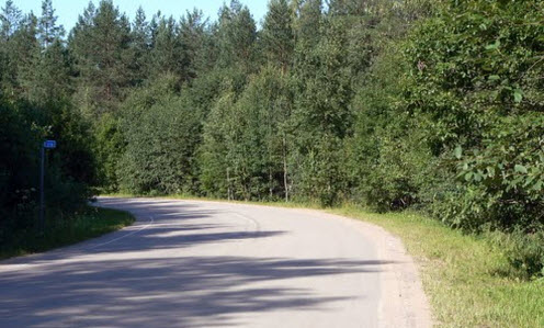 Трасса Р41 на 110 км, дорога Р41