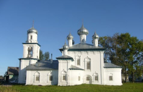 Церковь Рождества Богородицы, Трасса Р2, Каргополь