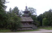 Часовня из деревни Кашира Маловишерского района 1745 г, трасса М10
