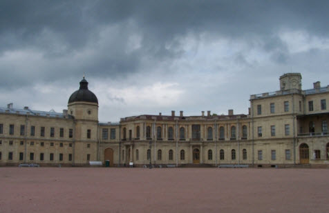 Гатчина, дворец, трасса М20