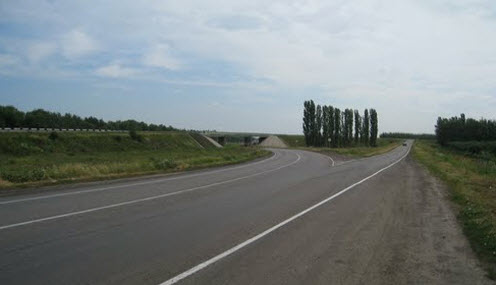 Дорога Р193, трасса Р193 после Новой Усмани