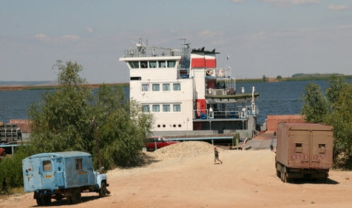 Паром на трассе Р226
