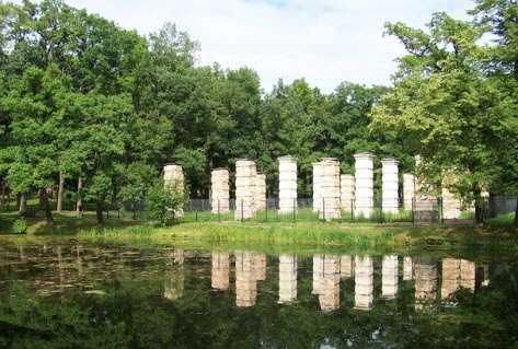 Руины Адмиралтейства, Гатчина, трасса М20