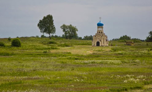 Вид с трассы М1, как доехать до москвы