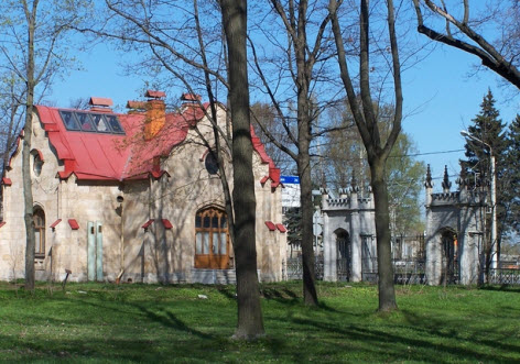 Дом привратника в усадьбе Орловых, Стрельна Дом привратника в усадьбе Орловых, Стрельна
