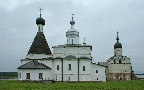 Монастырь в Ферапонтово, трасса Р5, дорога Р5