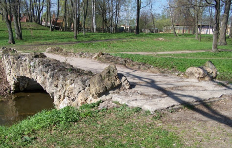 Мост Орловского пруда в Стрельне Мост Орловского пруда в Стрельне