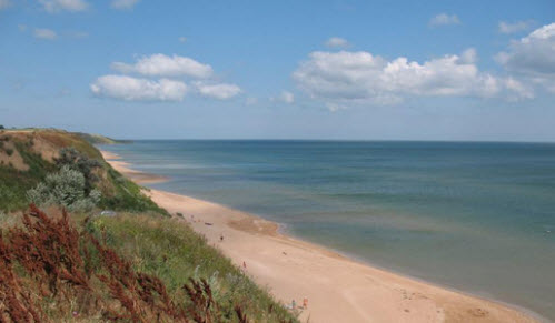 Азовское море в кучугурах