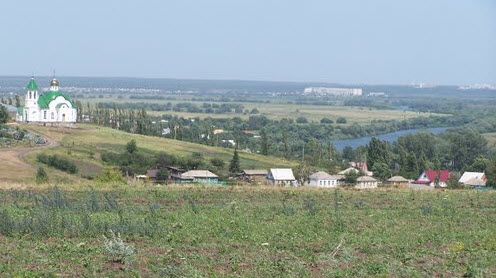 Вид с трассы Р194, Гремячье