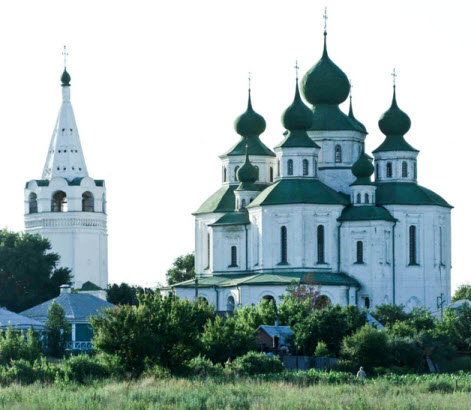 Воскресенский войсковой собор и шатровая колокольня, трасса Дон достопримечательности