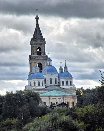 Воскресенский собор, Кашин, трасса Р86