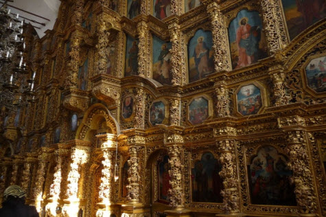 Достопримечательности трассы М4, иконостас Воскресенского собора