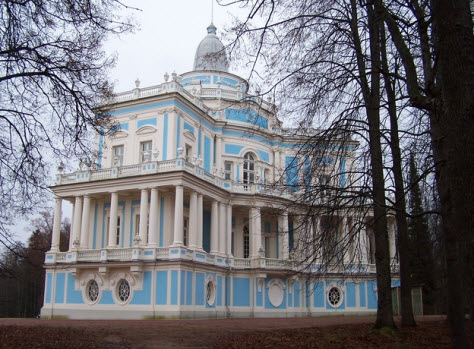 Ораниенбаум, павильон Катальная горка, трасса М11