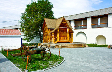 Пушка, домик, Астраханский кремль, трасса М6