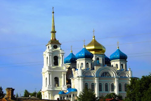 Спасо-Преображенский собор, Болхов, трасса Р92