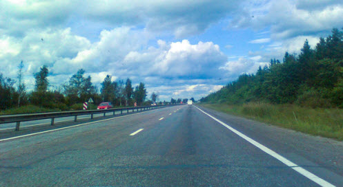 Трасса Москва Санкт-Петербург, дорога М10
