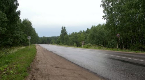 Трасса Р80, дорога Р80