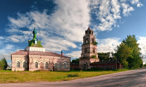 Церковь Иоанна Милостливого, Княжиха, трасса Р85 Церковь Иоанна Милостливого, Княжиха, трасса Р85