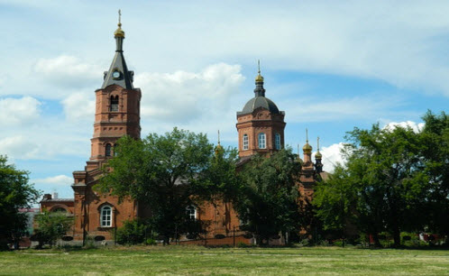 Собор Александра Невского, Курган, трасса р354