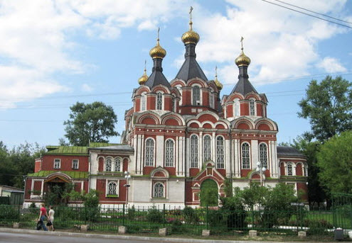 Собор Спаса Преображения, Кимры, трасса Р116 Собор Спаса Преображения, Кимры, трасса Р116