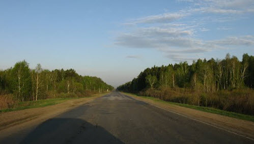 Трасса Р354, Курганская область