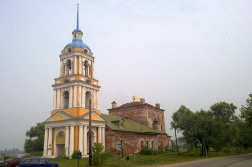 Церковь, Ильинское, трасса Р116 Церковь, Ильинское, трасса Р116