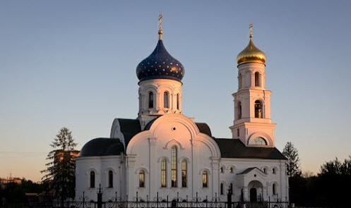 Церковь в Заволжье, трасса Р160 Церковь в Заволжье, трасса Р160