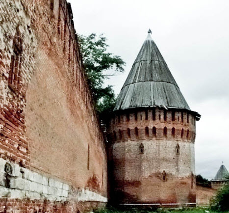 Долгочевская башня, Смоленск, трасса М1