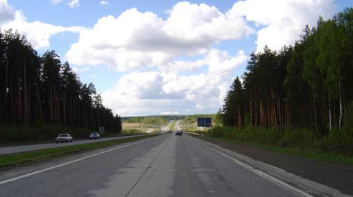 Трасса М5, дорога Челябинск - Екатеринбург