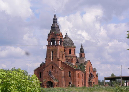 Введенская церковь, Пёт, трасса р124 Введенская церковь, Пёт, трасса р124