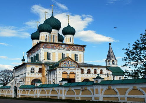 Воскресенский собор, Тутаев, трасса р-151