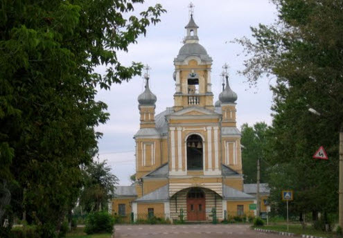 Ильинская церковь, старица, трасса Р88