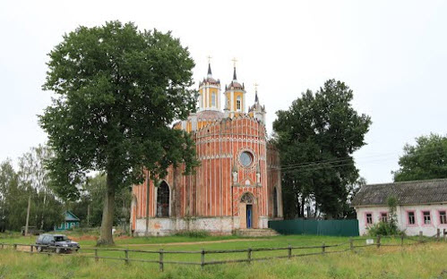 Преображенская церковь, Красное, трасса Р88