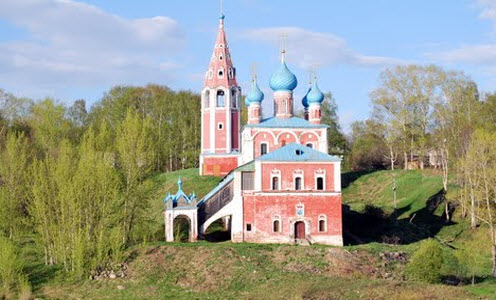 Преображенская церковь, тутаев, трасса р-151