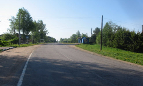 Трасса Р53, д. васильково