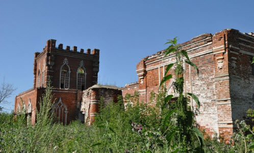 каргашино, руины, трасса р124 каргашино, руины, трасса р124