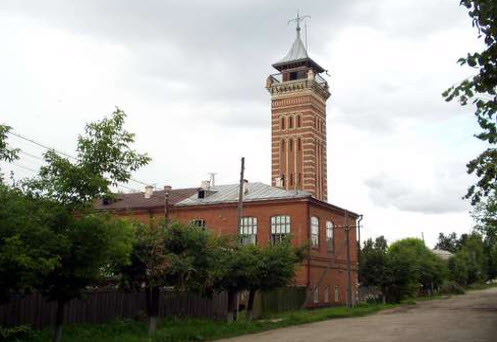 пожарная каланча, советск, трасса р-168