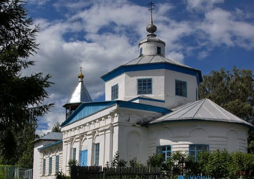Покровская церковь, Пестово, трасса Р8
