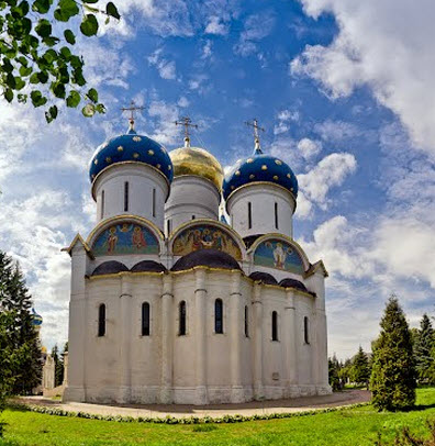 Успенский собор, Сергиев Посад, трасса Р104