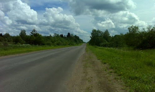 дорога Р8, маршрут Устюжна - Валдай